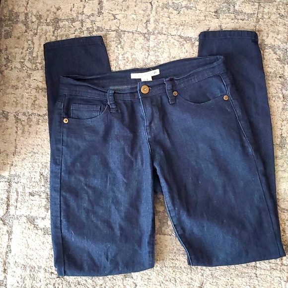 Y2K Forever 21 - SZ 25 Dark Denim Petite Skinny Jeans - Picture 1 of 7